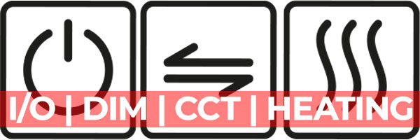 Touch On/Off, DIM, CCT, HEATING (1-00127)