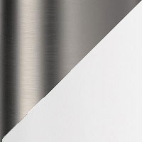 nickel matt / white matt